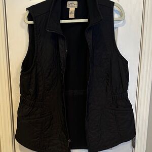 Blue Mountain Black Quilted Vest